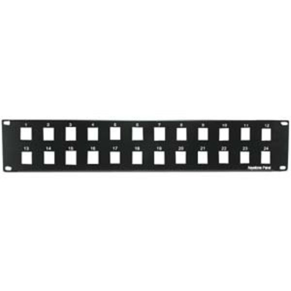 Bestlink Netware Blank Panel(19") for Keystone Jack- 24-Port- 2U 102222